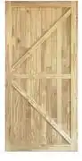Leroy Merlin Sliding Door (Pine Barn Door Only) 930MM offer
