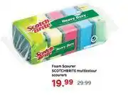 Leroy Merlin Scotchbrite Foam Scourer Multicolour Scourers offer
