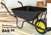 Leroy Merlin Wheelbarrow Concrete Steel Pan offer