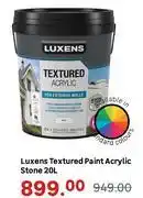 Leroy Merlin Luxens 20L Textured Paint Acrylic Stone offer