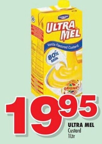 Ultra Mel Custard 1Ltr