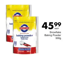 Save Snowflake Baking Powder offer