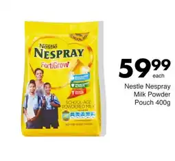 Save Nestle Nespray Milk Powder Pouch offer