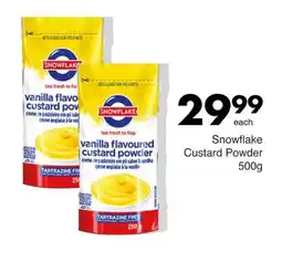 Save Snowflake Custard Powder offer
