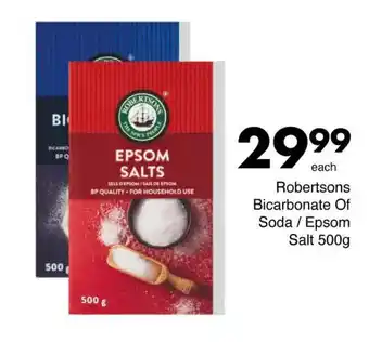 Save Robertsons Bicarbonate Of Soda/ Epsom Salt offer