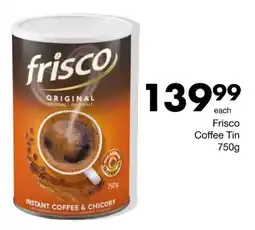 Save Frisco Coffee Tin offer