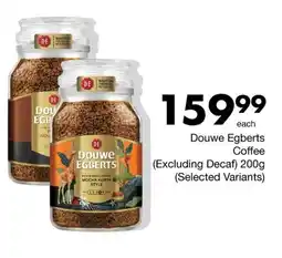 Save Douwe Egberts Coffee offer