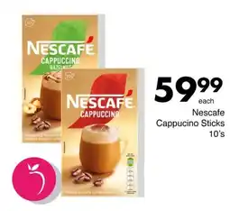 Save Nescafe Cappucino Sticks offer