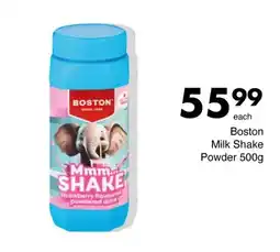 Save Boston Milk Shake Powder offer
