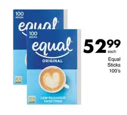 Save Equal Sticks offer