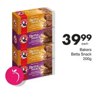 Save Bakers Betta Snack offer