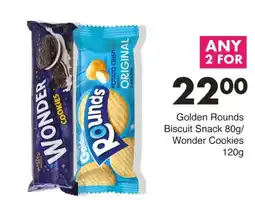 Save Golden Rounds Biscuit Snack/ Wonder Cookies offer