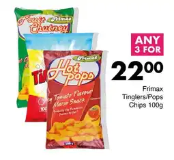 Save Frimax Tinglers/Pops Chips offer