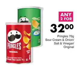 Save Pringles Sour Cream & Onion/ Salt & Vinegar/ Original offer
