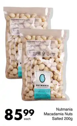 Save Nutmania Macadamia Nuts Salted offer