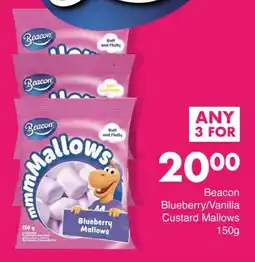 Save Beacon Blueberry/Vanilla Custard Mallows offer