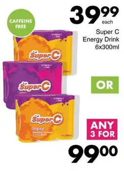 Save Super C Energy Drink offer