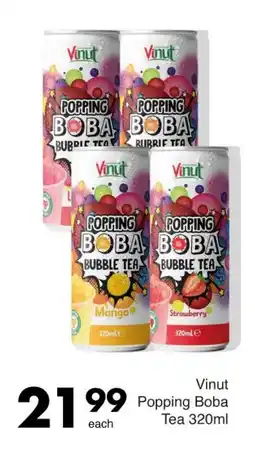 Save Vinut Popping Boba Tea offer