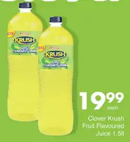 Save Clover Krush Fruit Flavoured Juice offer