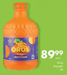 Save Oros Squash offer
