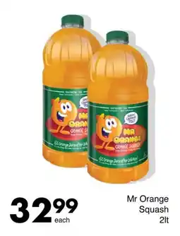 Save Mr Orange Squash offer