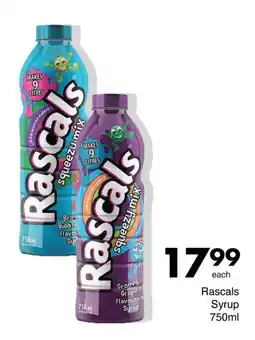 Save Rascals Syrup offer