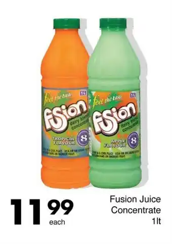 Save Fusion Juice Concentrate offer