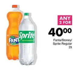 Save Fanta/Stoney/ Sprite Regular offer