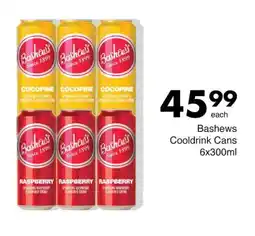 Save Bashew's Cooldrink Cans offer