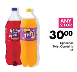 Save Sparletta/ Twist Cooldrink offer
