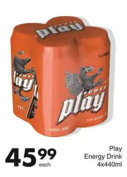 Save Play Energy Drink offer