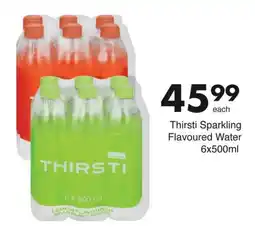 Save Thirsti Sparkling Flavoured Water offer