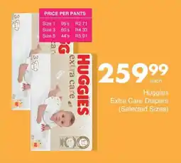Save Huggies Extra Care Diapers offer