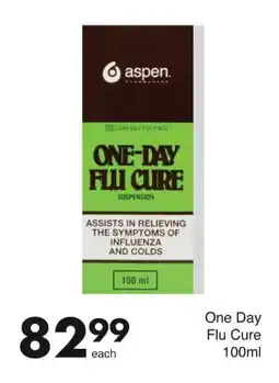 Save One Day Flu Cure offer