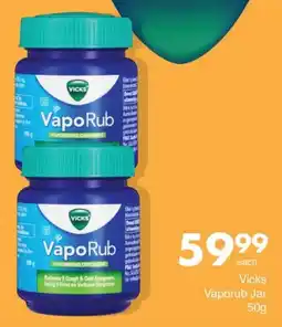 Save Vicks Vaporub Jar offer