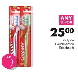 Save Colgate Double Action Toothbrush offer