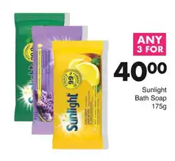 Save Sunlight Bath Soap offer