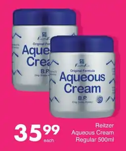 Save Reitzer Aqueous Cream Regular offer