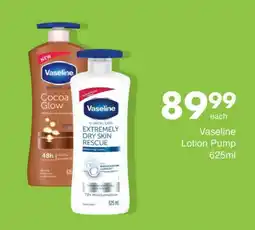 Save Vaseline Lotion Pump offer
