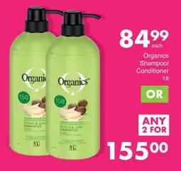 Save Organics Shampoo/ Conditioner offer
