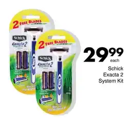 Save Schick Exacta 2 System Kit offer