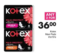 Save Kotex Maxi Pads offer