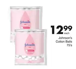 Save Johnson's Cotton Balls offer
