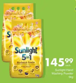 Save Sunlight Hand Washing Powder offer