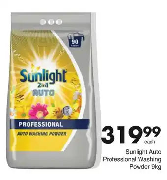 Save Sunlight Auto Professional Washing Powder offer