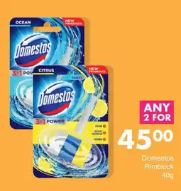 Save Domestos Rimblock offer