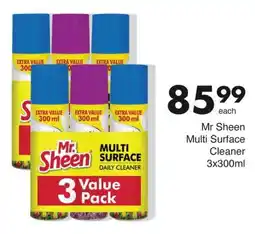Save Mr Sheen Multi Surface Cleaner offer