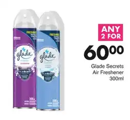 Save Glade Secrets Air Freshener offer