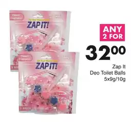 Save Zap It Deo Toilet Balls offer