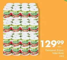 Save Twinsaver Econo Toilet Rolls offer